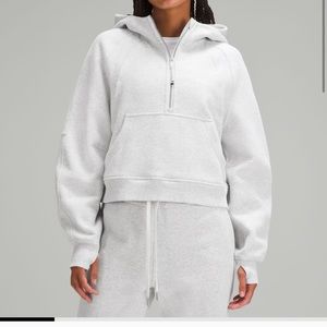 Lulu half zip oversized scuba